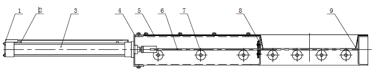 TZMQ氣動(dòng)閘門(mén)-主要結(jié)構(gòu) TZMQ氣動(dòng)閘門(mén)-主要結(jié)構(gòu)